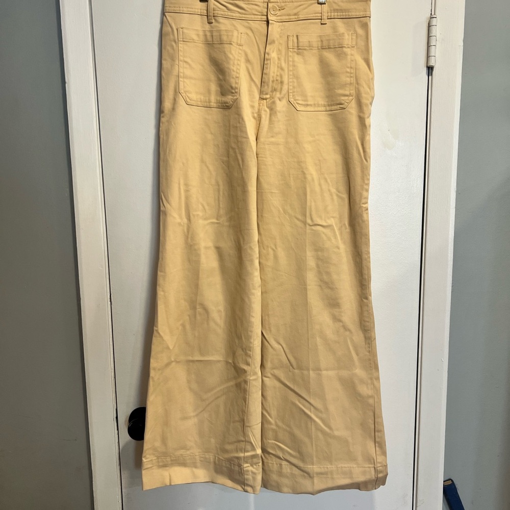 Bagatelle Cream Wide Leg Trousers